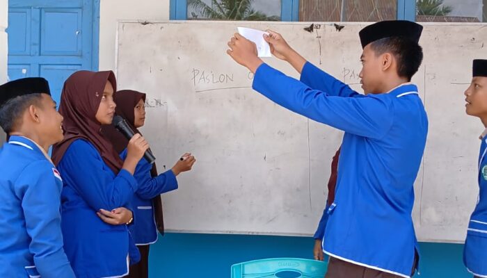 Suasana proses penghitungan suara